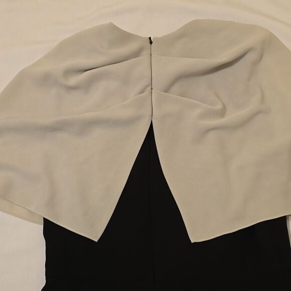 Lela rose  capelet Crepe peplum top size 8 - Picture 11 of 11